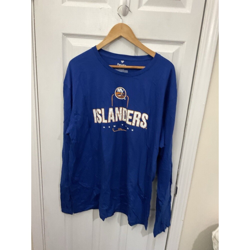 NWOT Fanatics New York Islanders Xl Long Sleeve Shirt